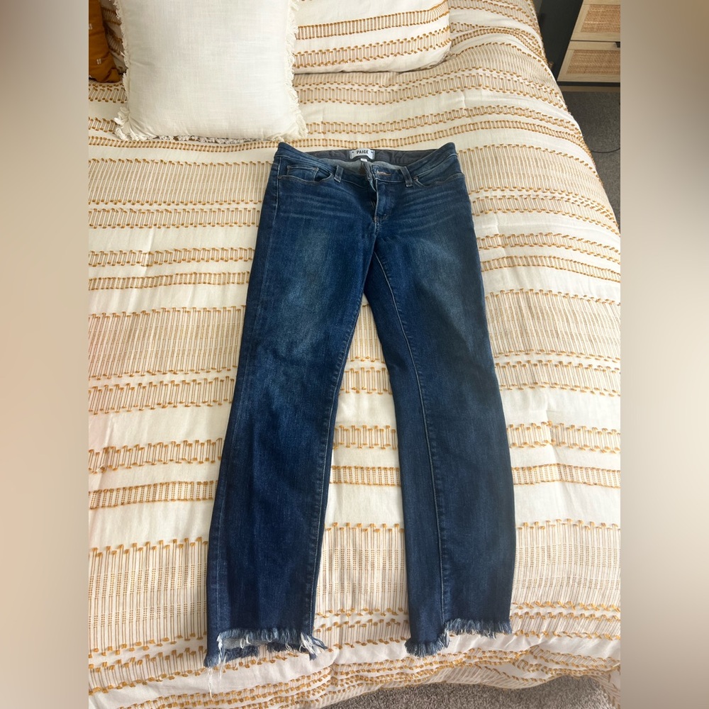Paige Blue Denim Jeans